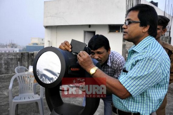 Tripura witnesses solar eclipse 